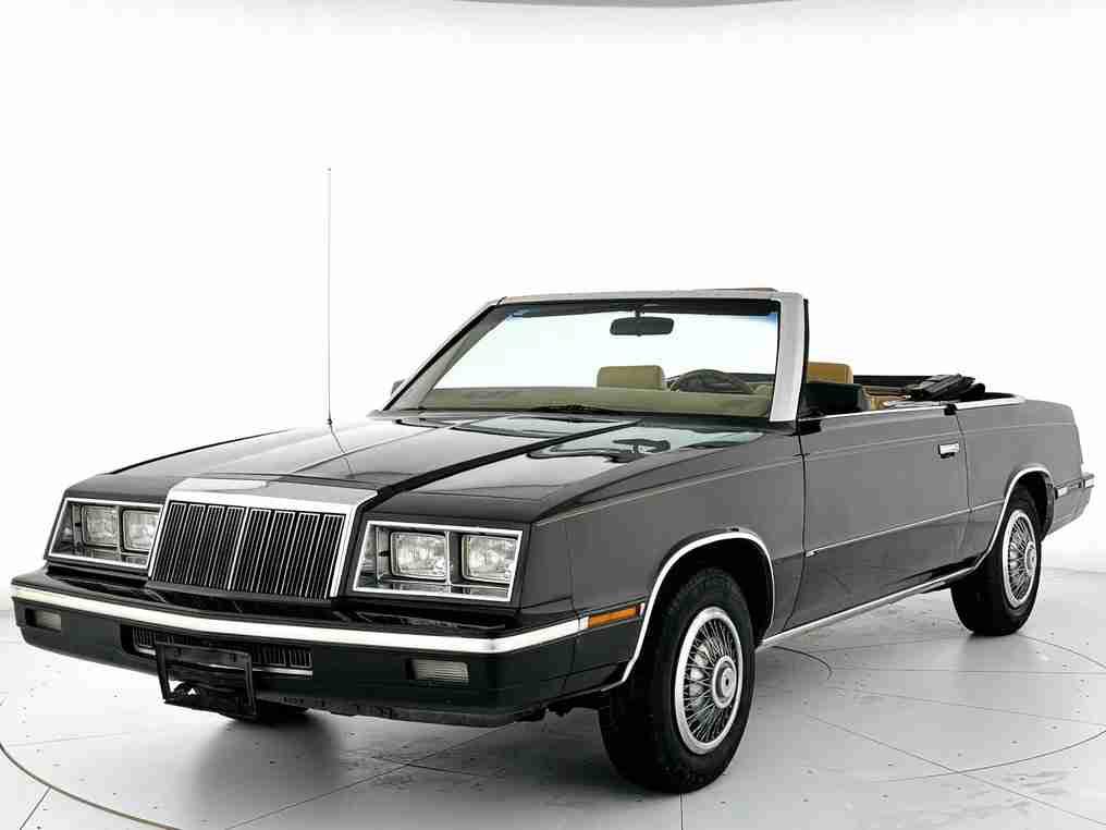Chrysler - LeBaron 2.2 Turbo Convertible - NO RESERVE - 1985